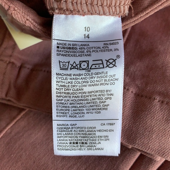 NWT Gap Mid-Rise Leggings - Picture 4 of 4